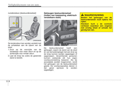 2012-2013 Kia Sorento Owner's Manual | Dutch