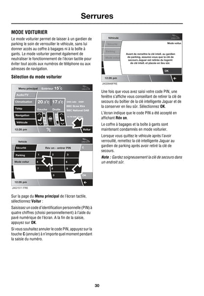 2008-2009 Jaguar XF Gebruikershandleiding | Frans