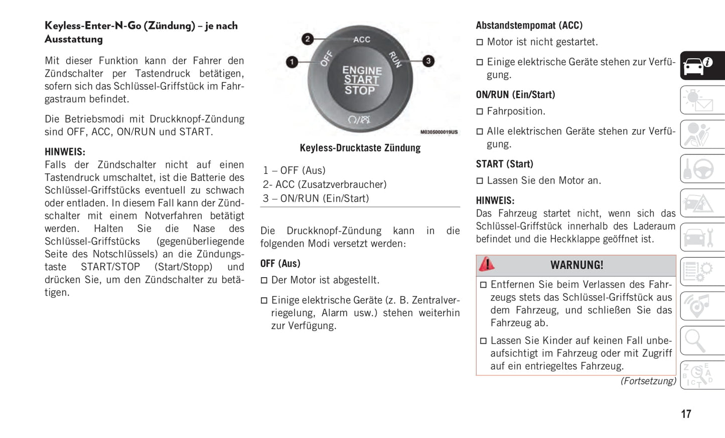 2019-2020 Jeep Cherokee Gebruikershandleiding | Duits