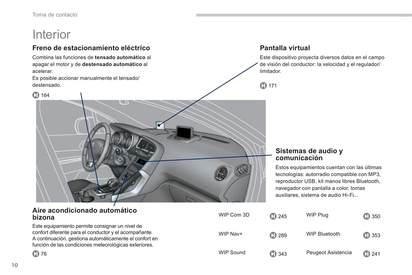 2013-2015 Peugeot 3008 Manuel du propriétaire | Espagnol