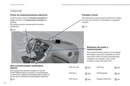 2013-2015 Peugeot 3008 Owner's Manual | Spanish