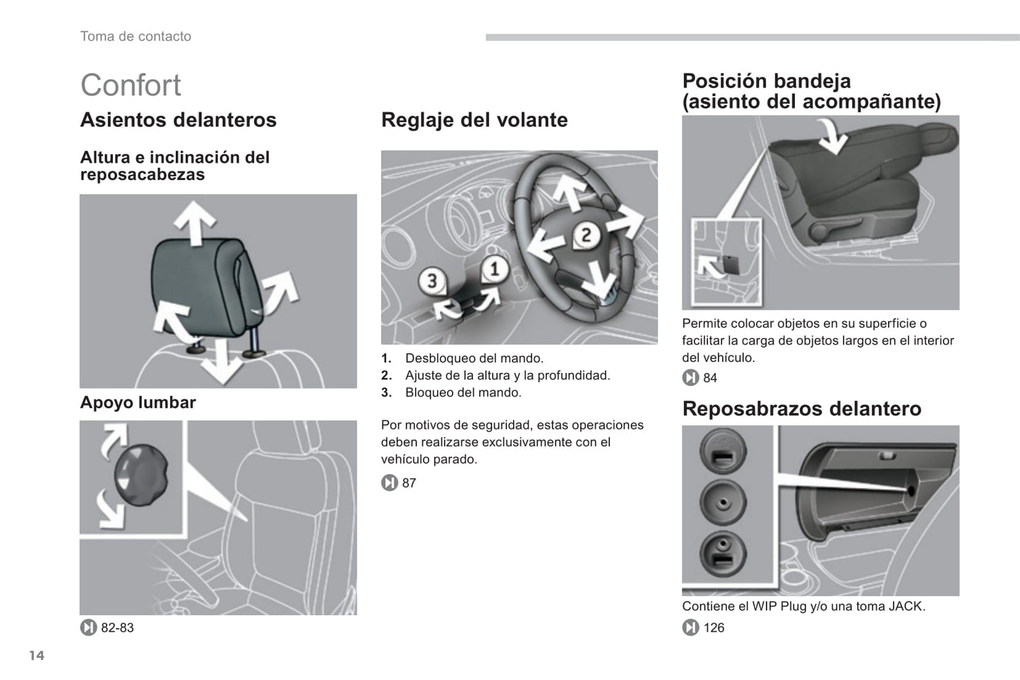 2013-2015 Peugeot 3008 Owner's Manual | Spanish