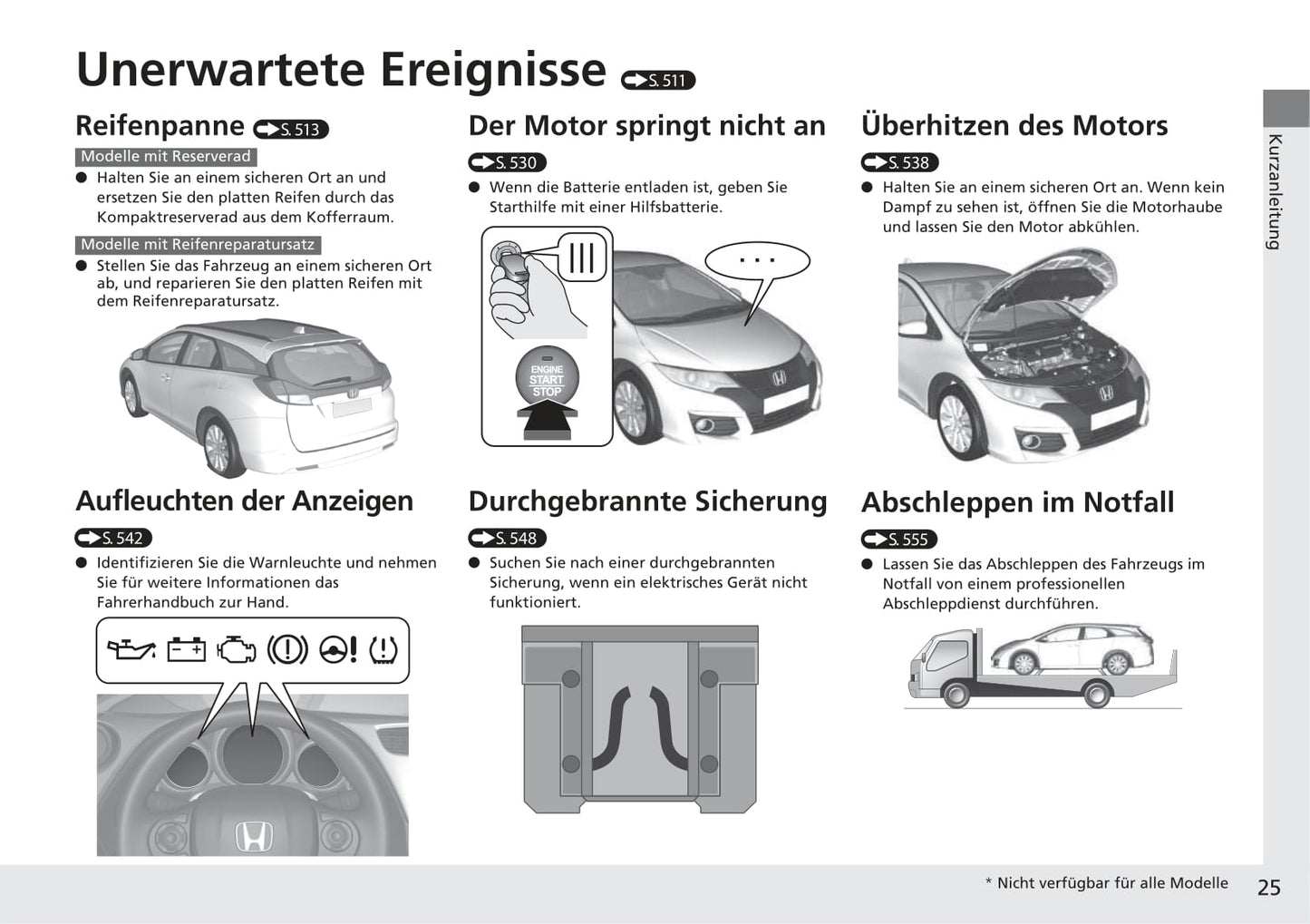 2015-2017 Honda Civic Gebruikershandleiding | Duits