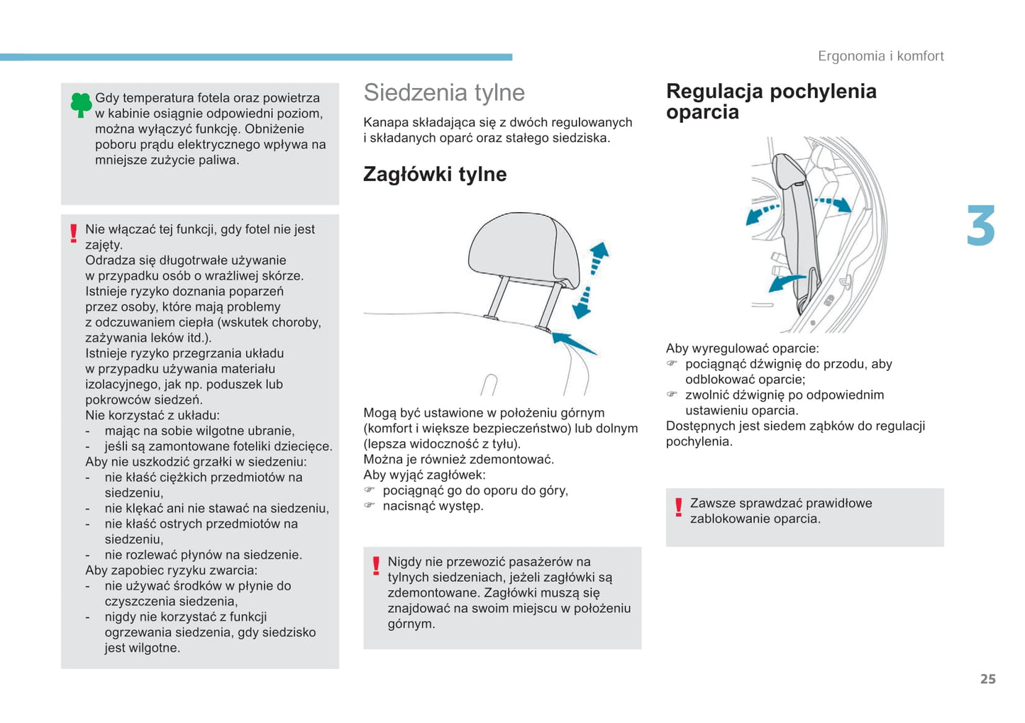 2017-2020 Peugeot Ion Owner's Manual | Polish