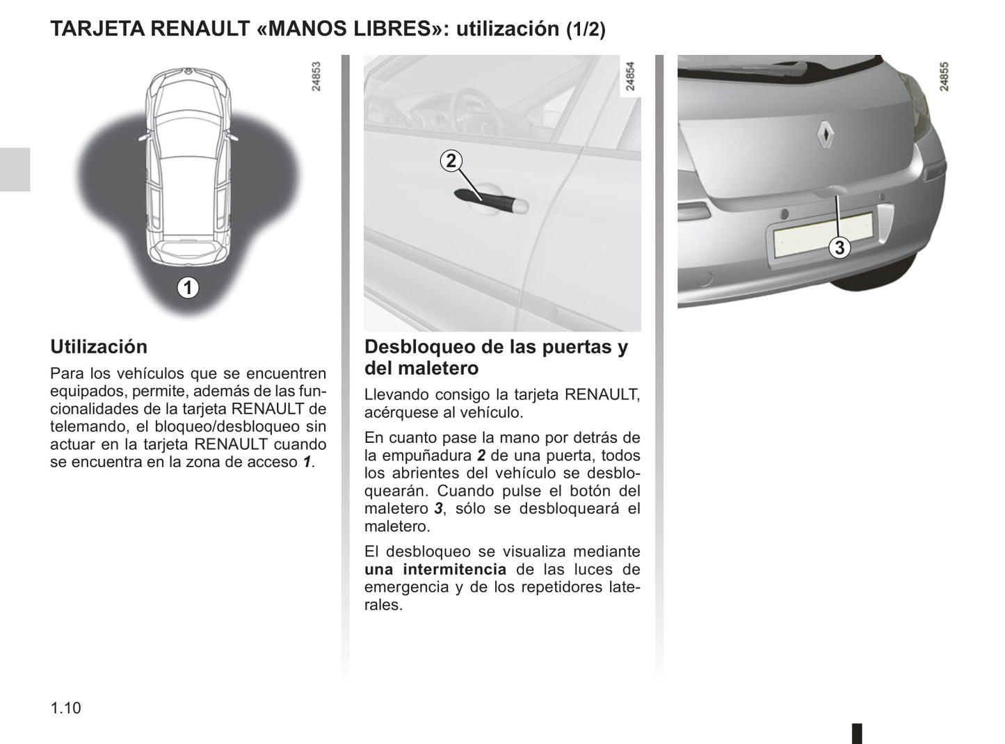 2009-2013 Renault Clio Gebruikershandleiding | Spaans