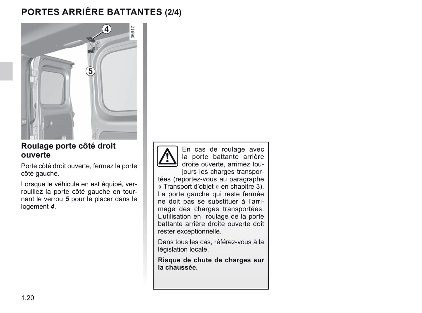 2020-2021 Renault Trafic Gebruikershandleiding | Frans