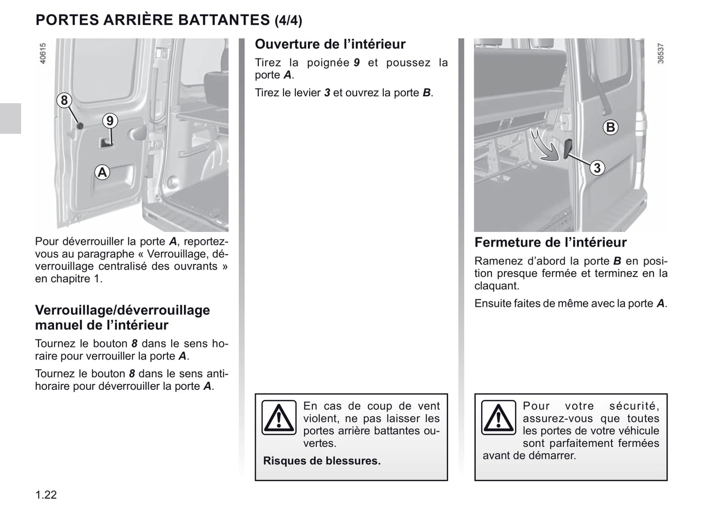 2020-2021 Renault Trafic Gebruikershandleiding | Frans