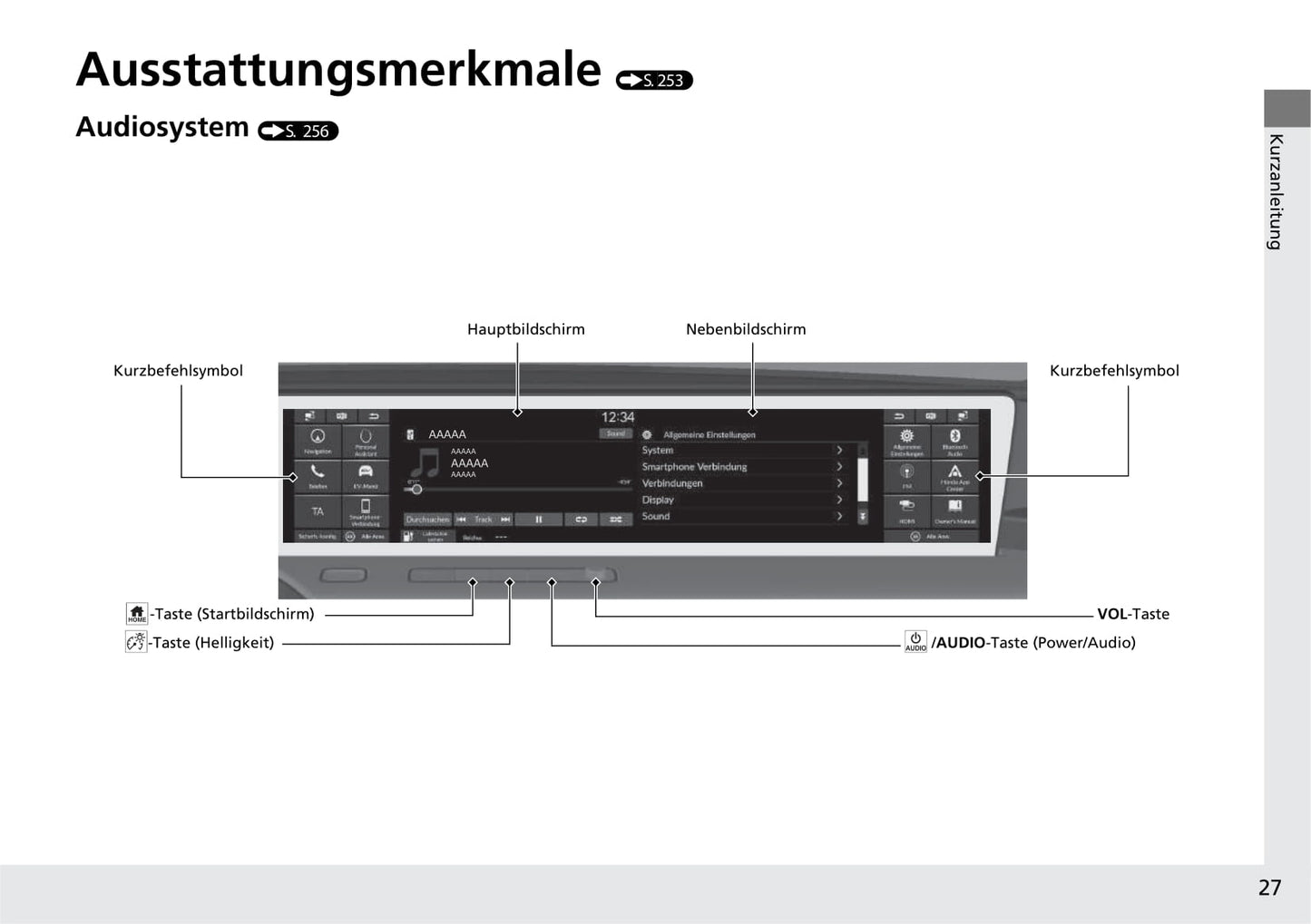 2020-2021 Honda e Gebruikershandleiding | Duits