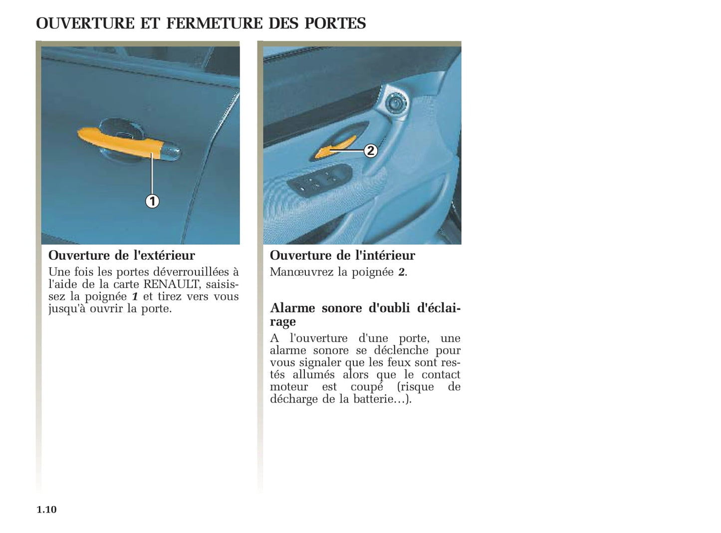 2005-2006 Renault Vel Satis Owner's Manual | French