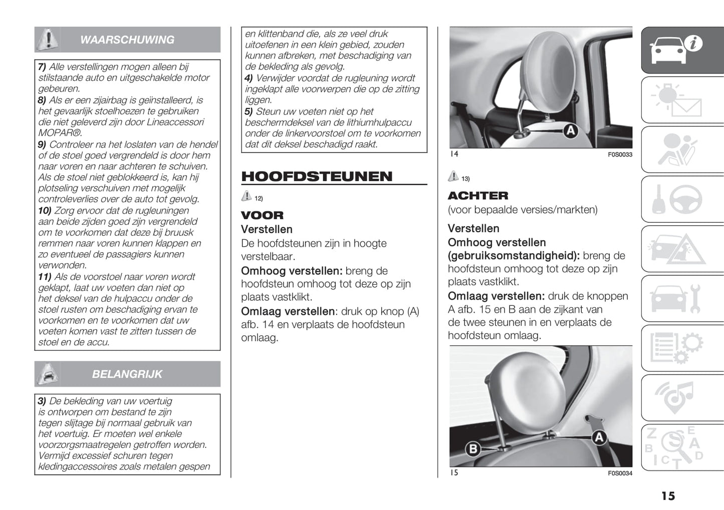 2020 Fiat 500/500C Hybrid Gebruikershandleiding | Nederlands