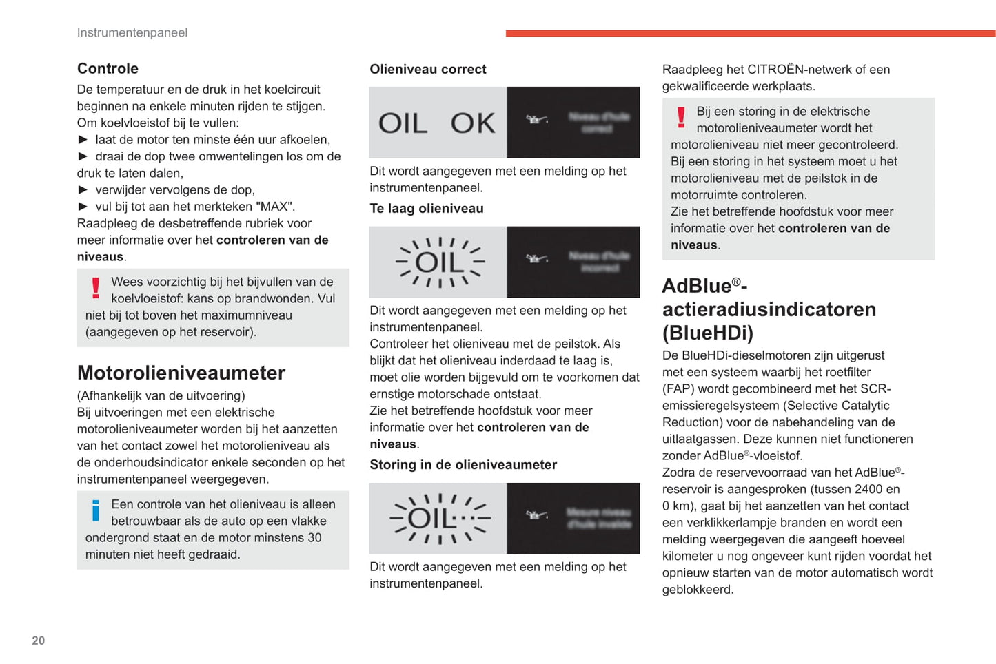 2020-2022 Citroën SpaceTourer/Dispatch/Jumpy/ë-Dispatch/ë-Jumpy/ë-SpaceTourer Owner's Manual | Dutch