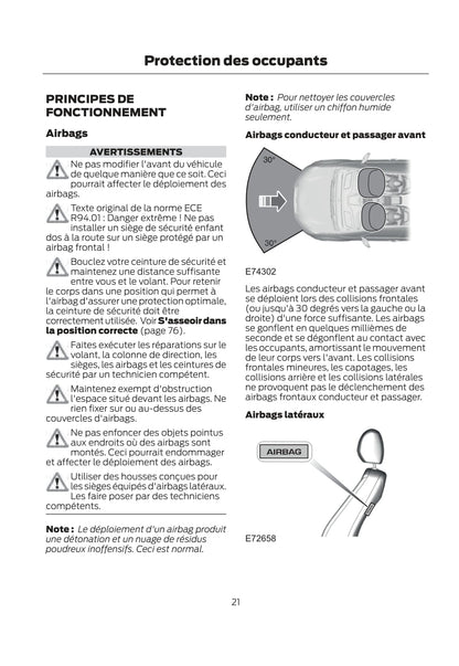 Ford Tourno Connect / Transit Connect Guide d'utilisation 2007 - 2014