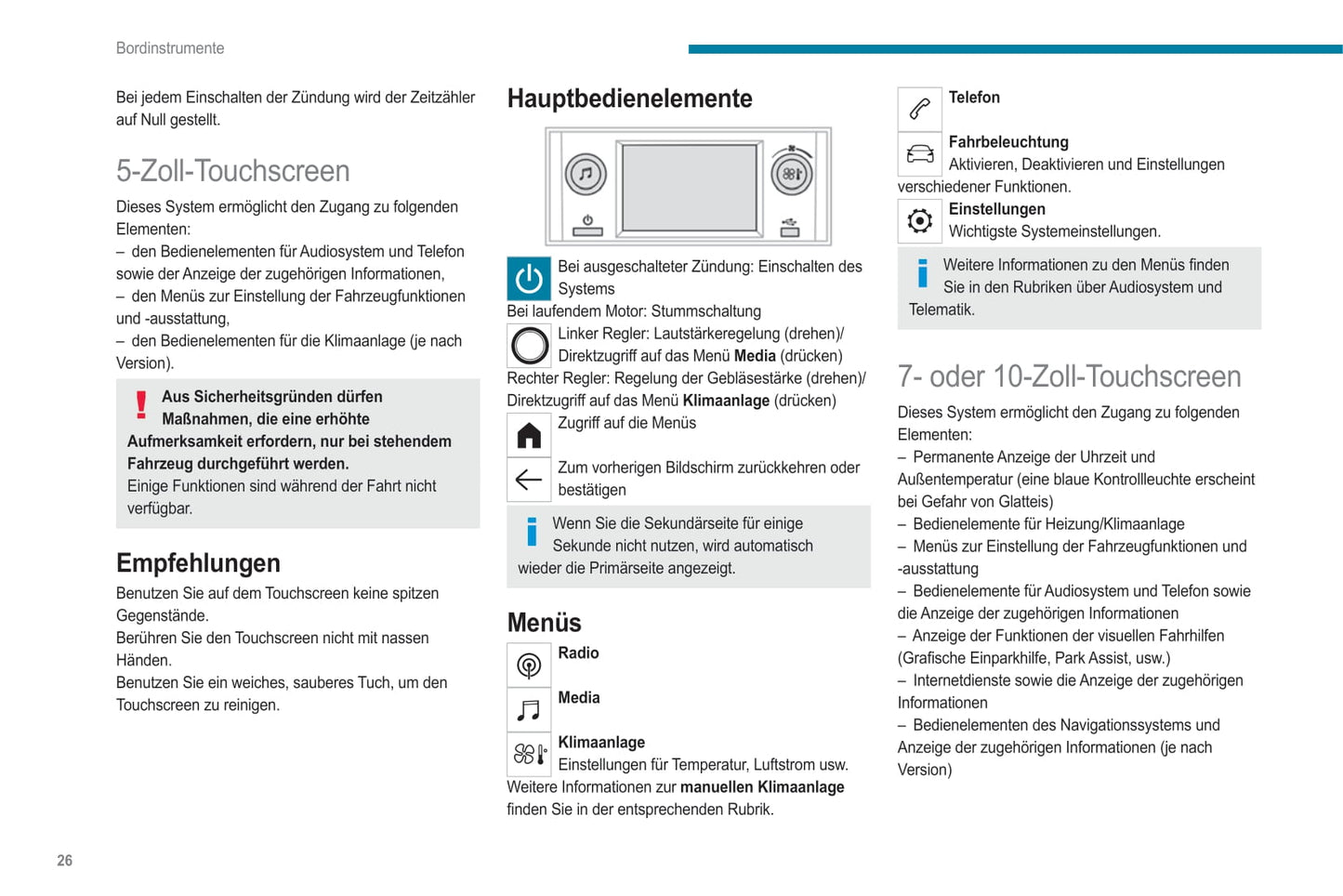 2021-2023 Peugeot 208/e-208 Owner's Manual | German