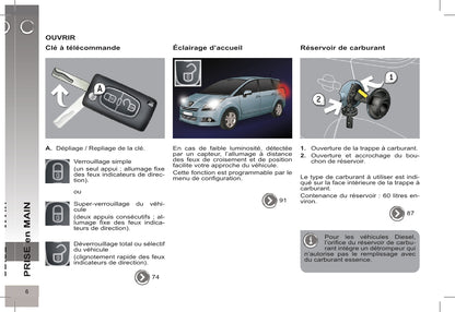 2012-2013 Peugeot 5008 Gebruikershandleiding | Frans