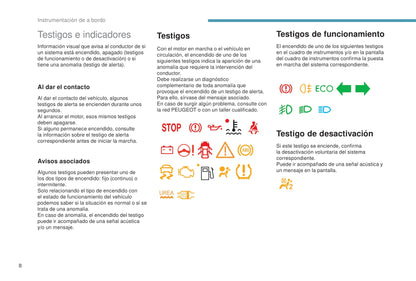 2017-2022 Peugeot Partner Electric/Partner Tepee Electric Owner's Manual | Spanish