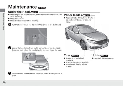 2021 Honda Civic Sedan Gebruikershandleiding | Engels