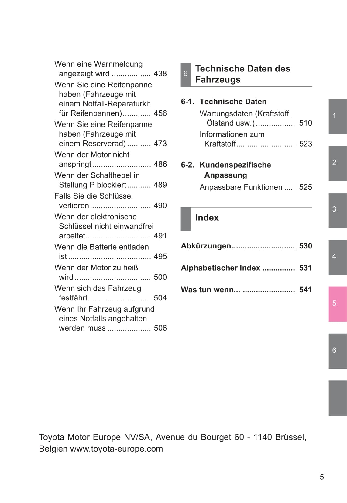 2016-2017 Toyota GT86 Owner's Manual | German