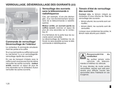 2012-2013 Renault Fluence Z.E. Owner's Manual | French
