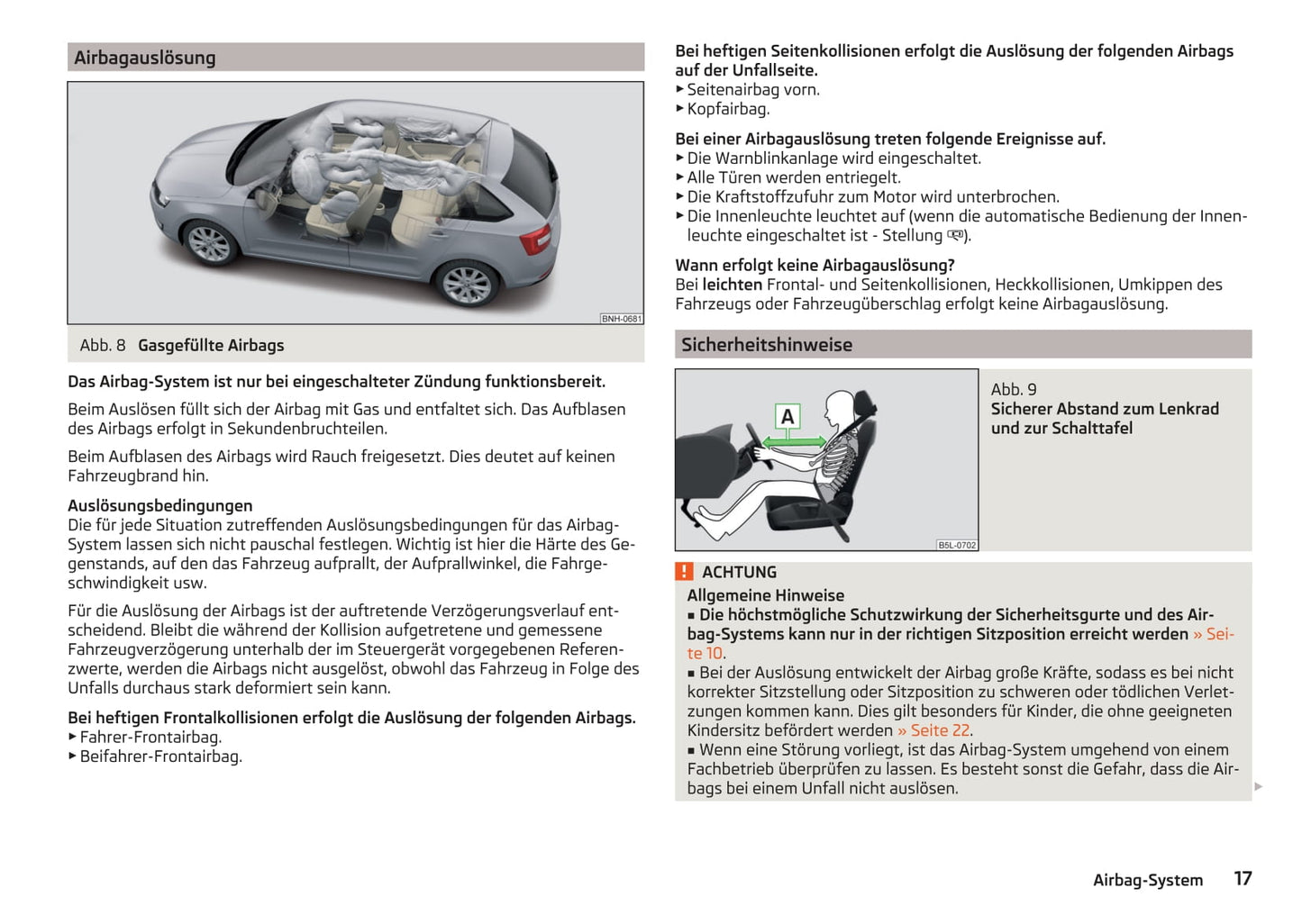 2016-2017 Skoda Rapid Spaceback Owner's Manual | German