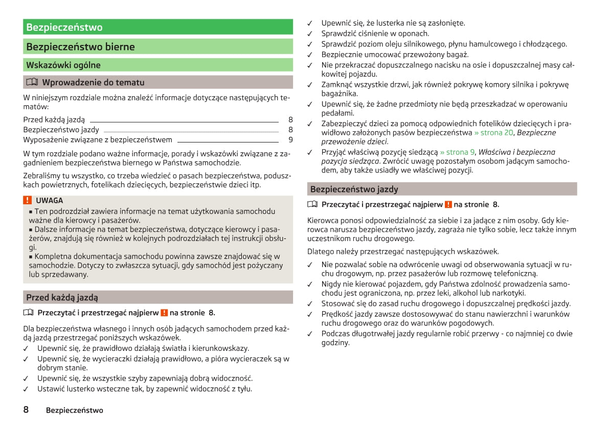 2014-2015 Skoda Citigo Gebruikershandleiding | Pools