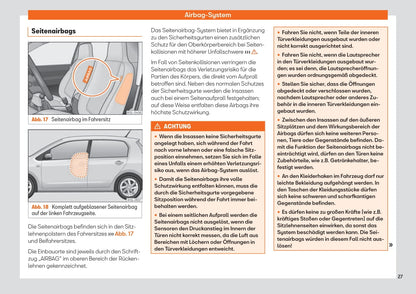 2019-2020 Seat Mii Electric Owner's Manual | German