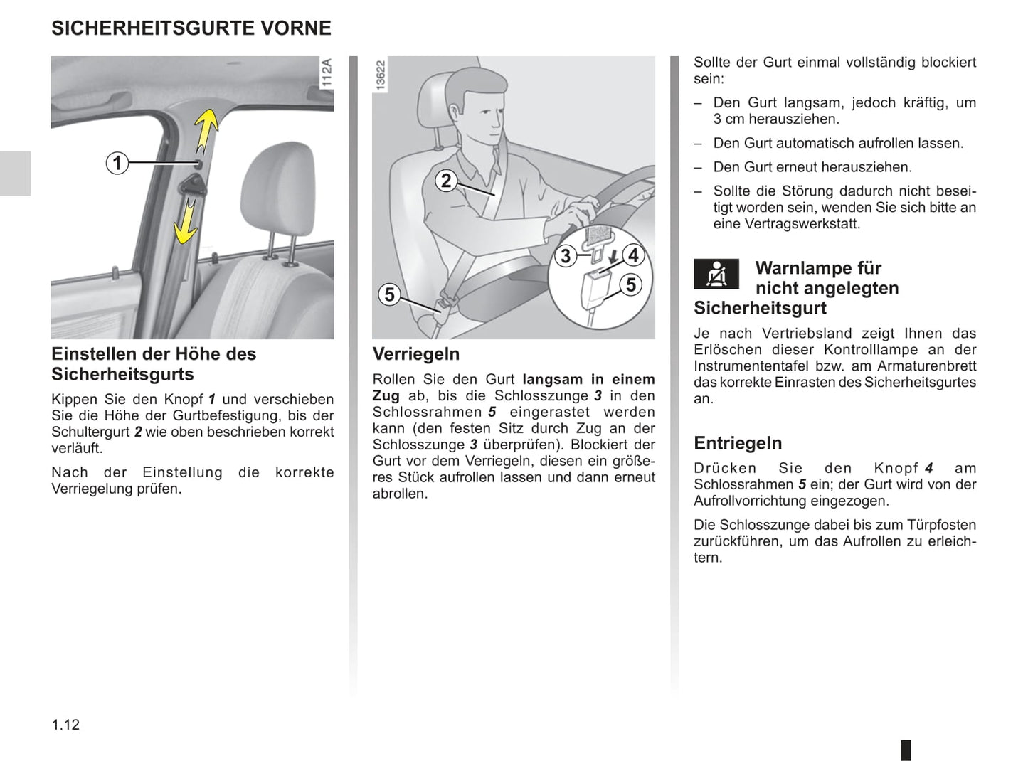 2008-2012 Dacia Logan Owner's Manual | German