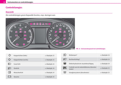 2008-2009 Skoda Fabia Owner's Manual | Dutch