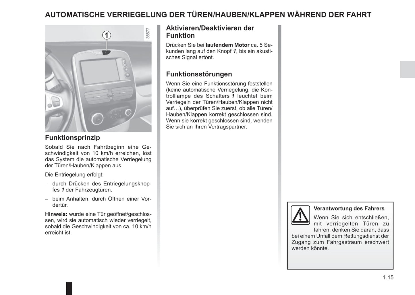 2016-2018 Renault Clio Gebruikershandleiding | Duits