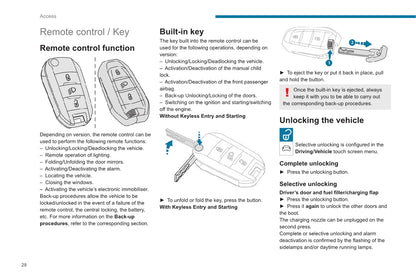 2020-2023 Peugeot 2008/e-2008 Owner's Manual | English