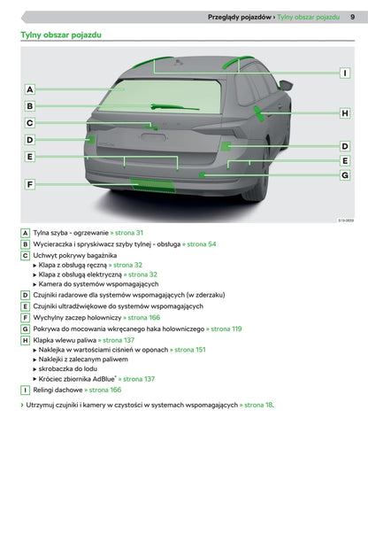 2019-2020 Skoda Octavia Gebruikershandleiding | Pools