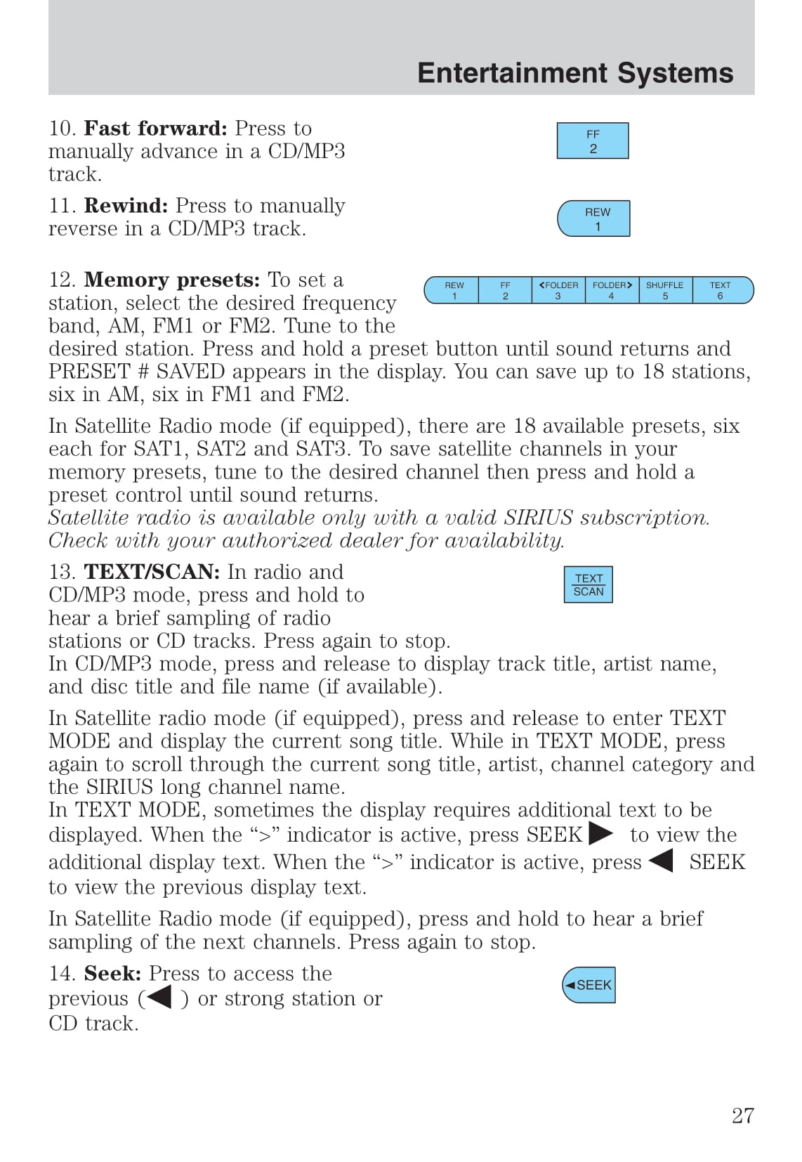 2007 Ford Mustang Owner's Manual | English