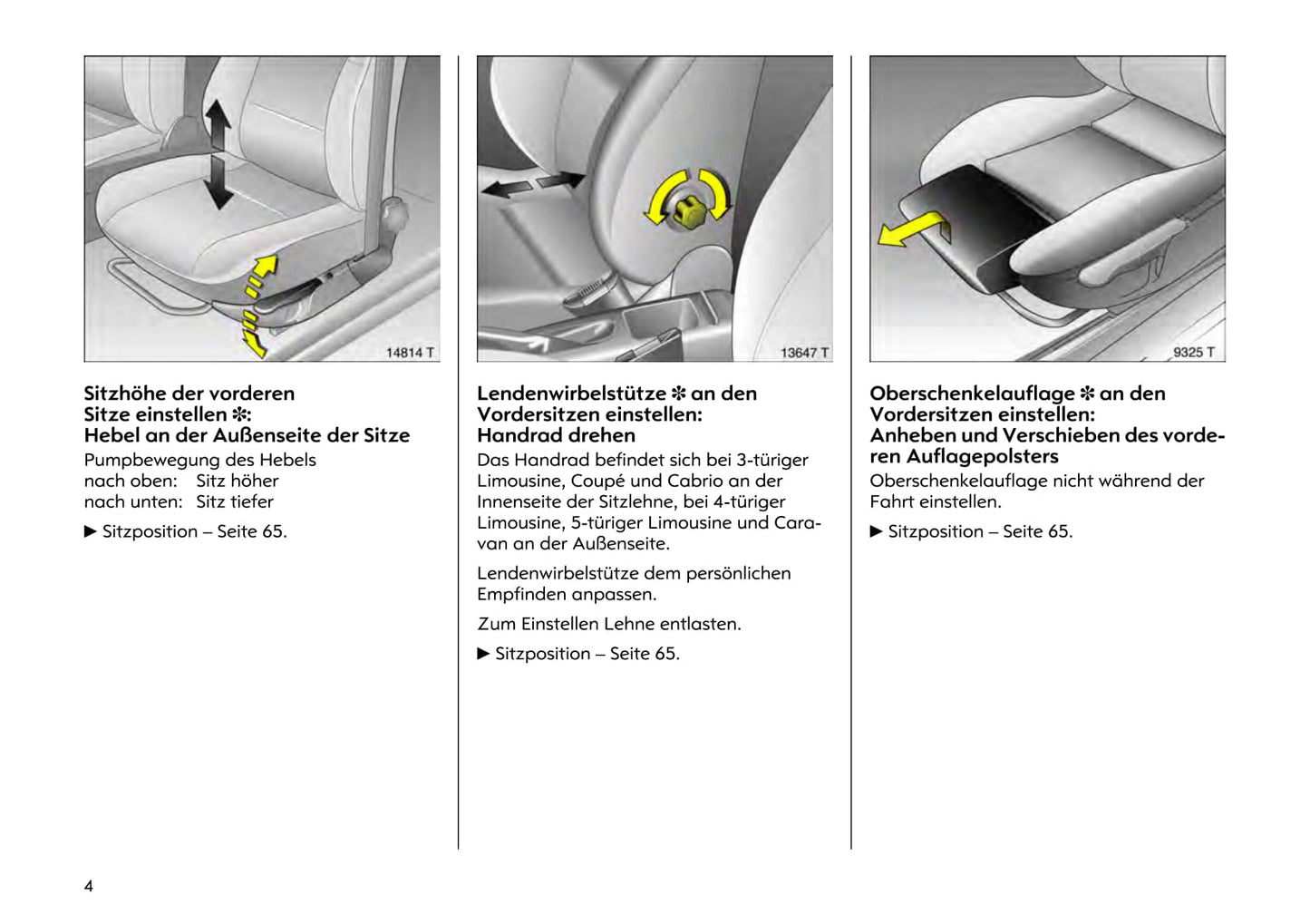 2000-2005 Opel Astra Owner's Manual | German