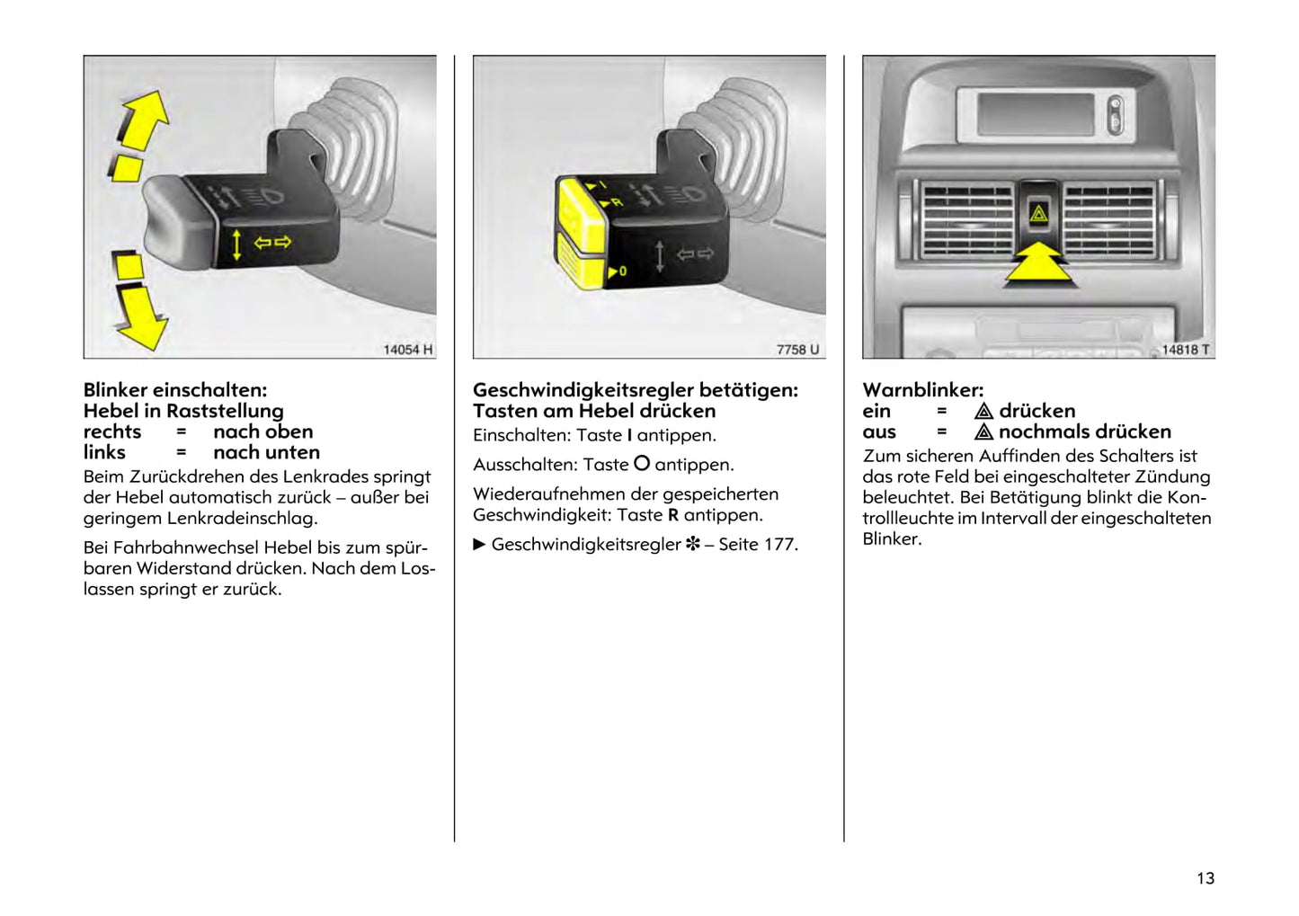 2000-2005 Opel Astra Owner's Manual | German