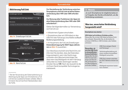 2018 Seat Toledo Infotainment Manual | German