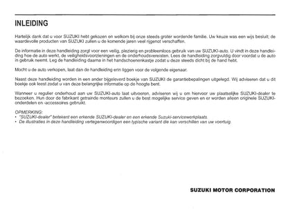 2020-2023 Suzuki Ignis Gebruikershandleiding | Nederlands