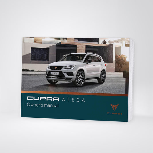 2018-2020 Seat Cupra Ateca Gebruikershandleiding | Engels