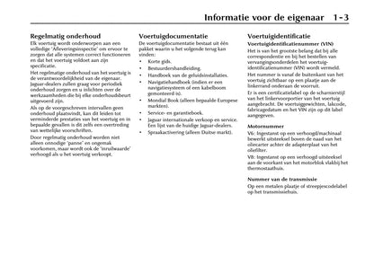 2000-2001 Jaguar S-Type Gebruikershandleiding | Nederlands