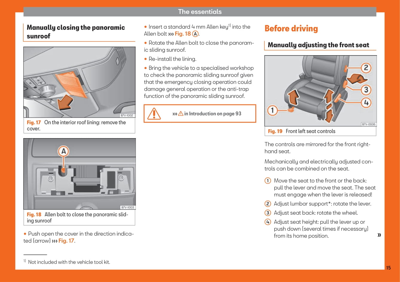 2018-2019 Seat Alhambra Owner's Manual | English