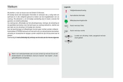 2021-2023 Citroën C3 Aircross Gebruikershandleiding | Nederlands