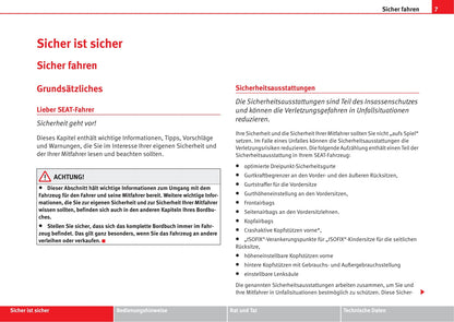 2004-2009 Seat Toledo Gebruikershandleiding | Duits