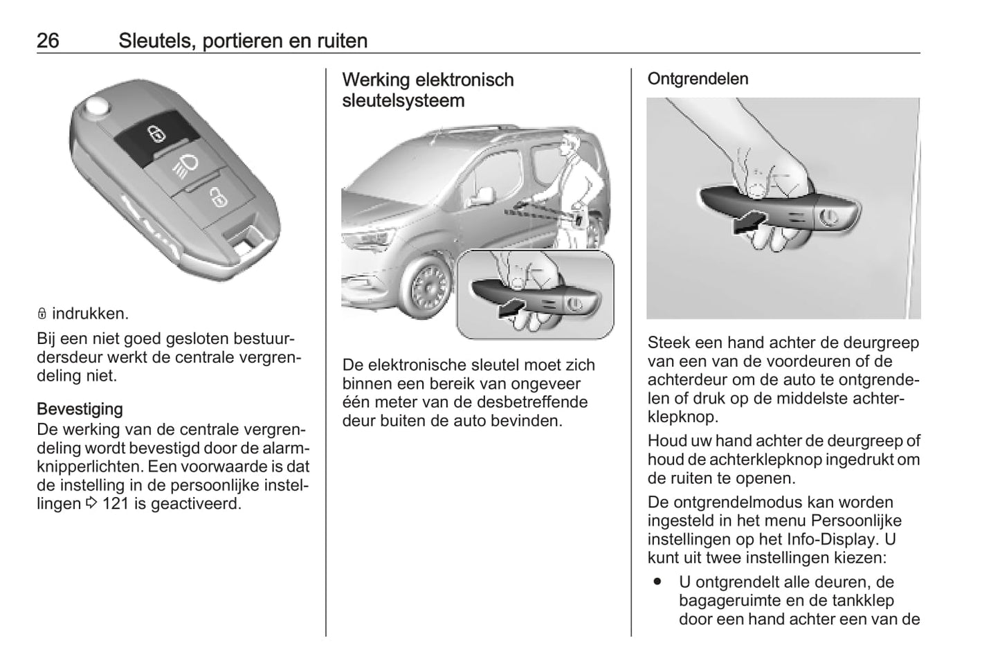 2019 Opel Combo Gebruikershandleiding | Nederlands