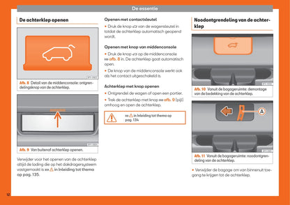 2015-2019 Seat Alhambra Gebruikershandleiding | Nederlands