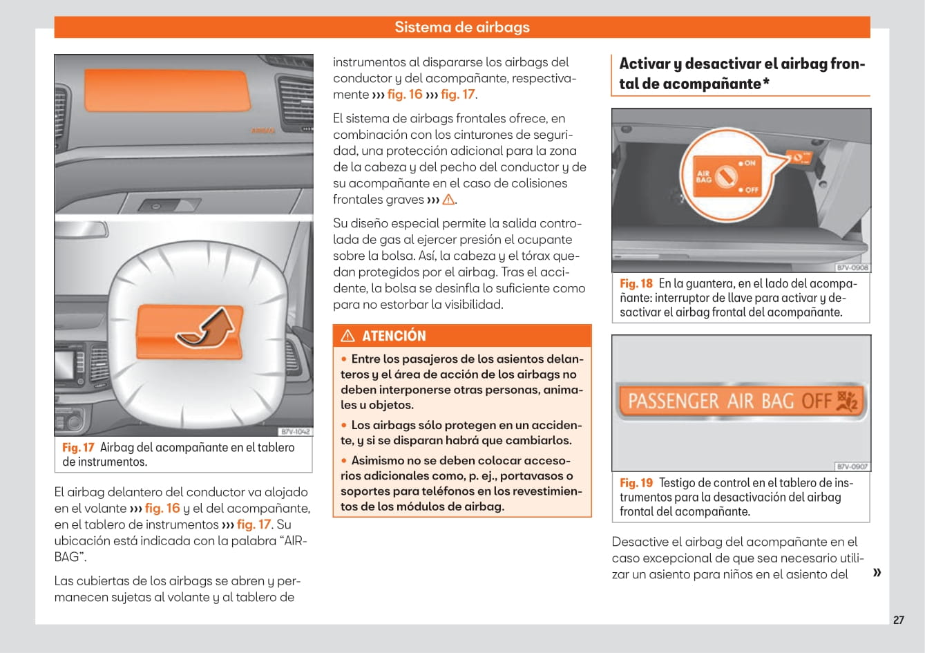 2015-2019 Seat Alhambra Gebruikershandleiding | Spaans