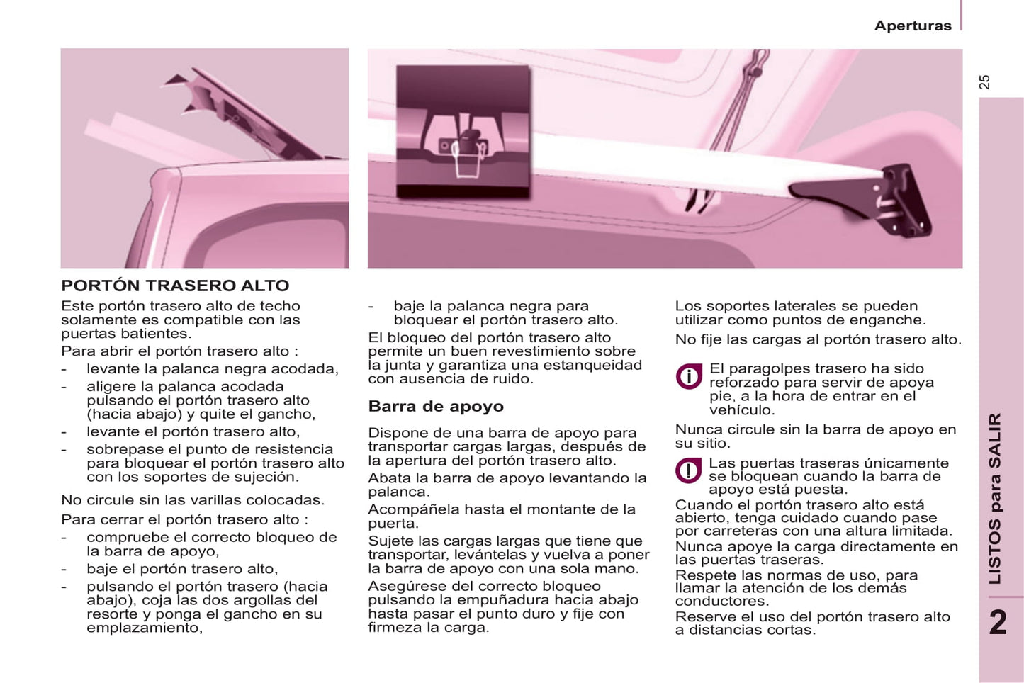 2013-2014 Peugeot Partner Tepee Gebruikershandleiding | Spaans