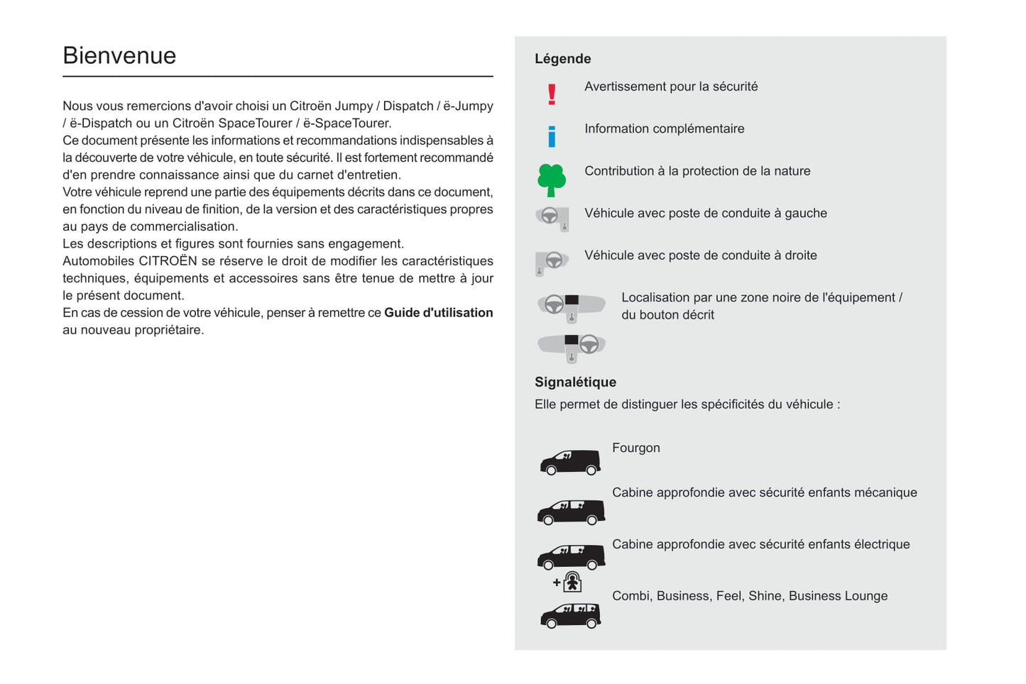 2020-2023 Citroën Jumpy Gebruikershandleiding | Frans