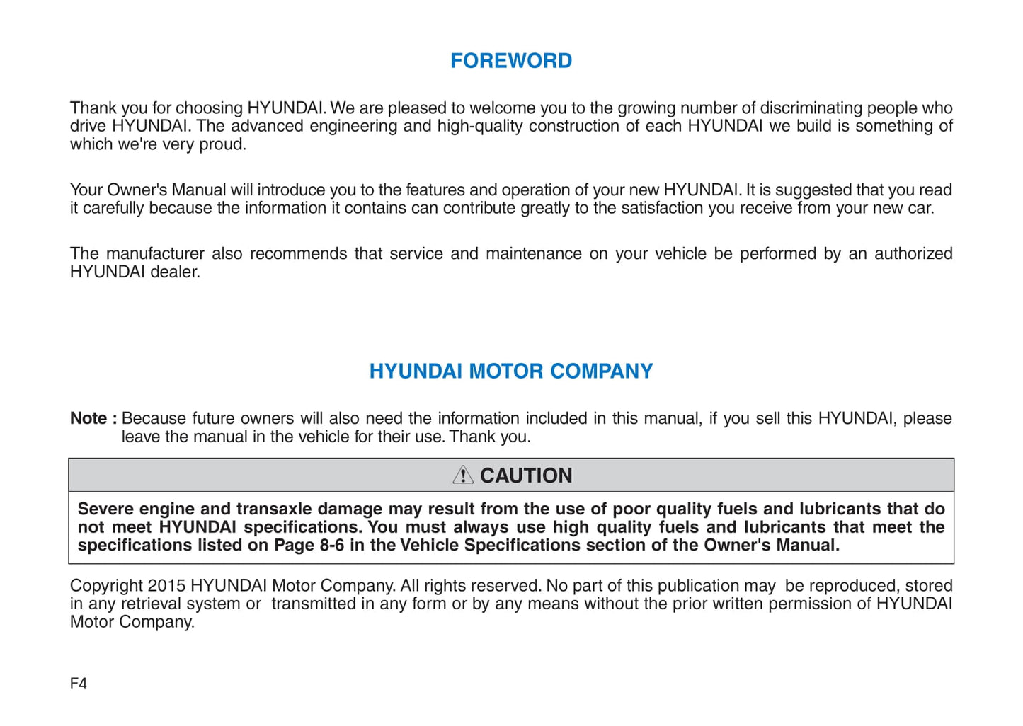 2016-2018 Hyundai Elantra Gebruikershandleiding | Engels