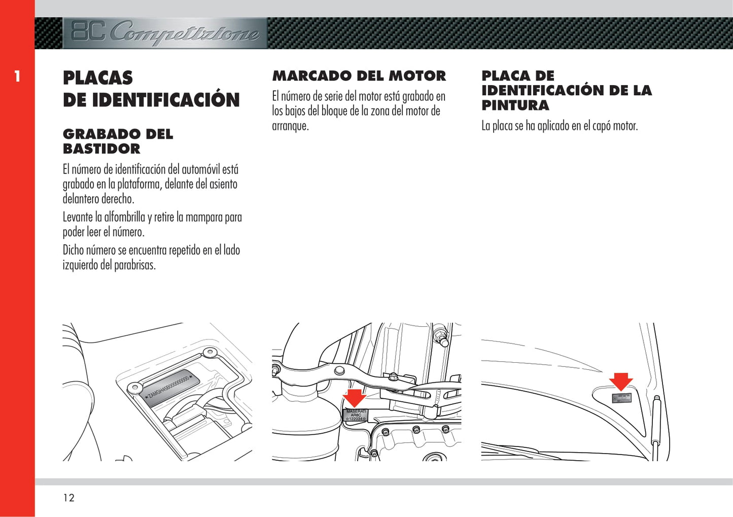 2008 Alfa Romeo 8C Gebruikershandleiding | Spaans