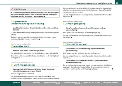 2007-2011 Audi A4 Gebruikershandleiding | Nederlands