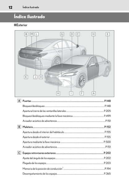 2018-2023 Lexus ES 300h Gebruikershandleiding | Spaans