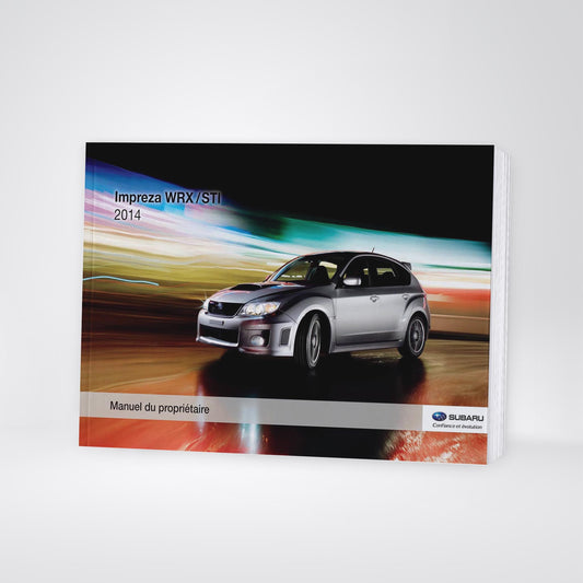 2010-2014 Subaru Impreza Gebruikershandleiding | Frans